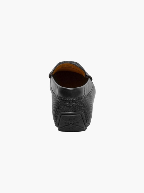 Mens Florsheim Motor Penny Driver Black Leather, 13411-001 main image 4